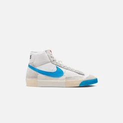 Sale Nike Blazer Mid `77 Pro Club White / Photo Blue / Beach