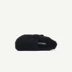 Best Sale Birkenstock Boston Platform Big Buckleteddy Black Shearling