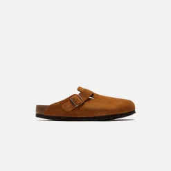 Cheap Birkenstock Boston Suede Mink