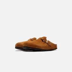 Cheap Birkenstock Boston Suede Mink