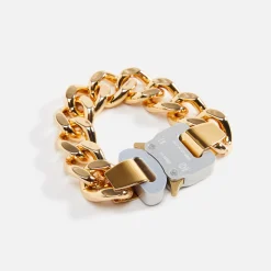 Clearance 1017 Alyx 9SM Bracelet With Buckle Shiny Gold