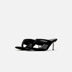 Best Coperni Branded Thong Sandal Black