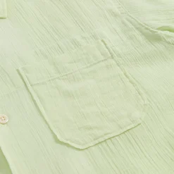 Clearance Engineered Garments Camp Shirt Lime