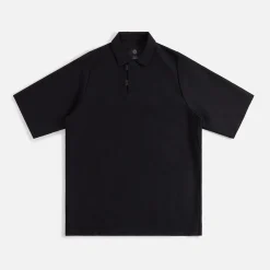 Outlet Teatora Capsulesnap Ghost Code Polo Shirt Black