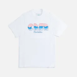 New Casablanca Casa Clouds Screen Printed Tee White