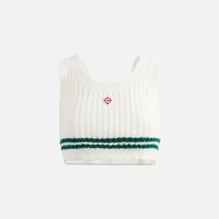 Discount Casablanca Casa Sport Boucle Top White