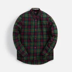 Online Undercover Check Shirt Green