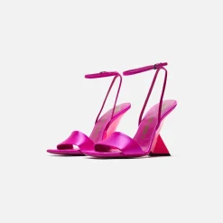 Online The Attico Cheope Sandal 105Mm Fuchsia / Fluo Fuchsia