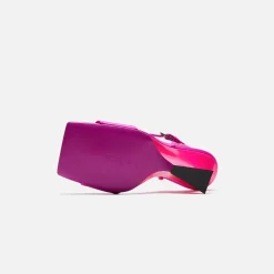 Online The Attico Cheope Sandal 105Mm Fuchsia / Fluo Fuchsia