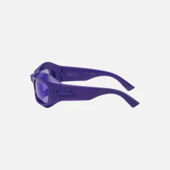 Best Bottega Veneta Chunky Futuristic Frame Purple W / Mirror Lens