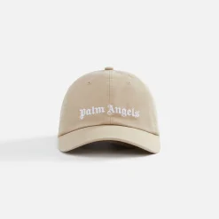 Cheap Palm Angels Classic Logo Cap Beige