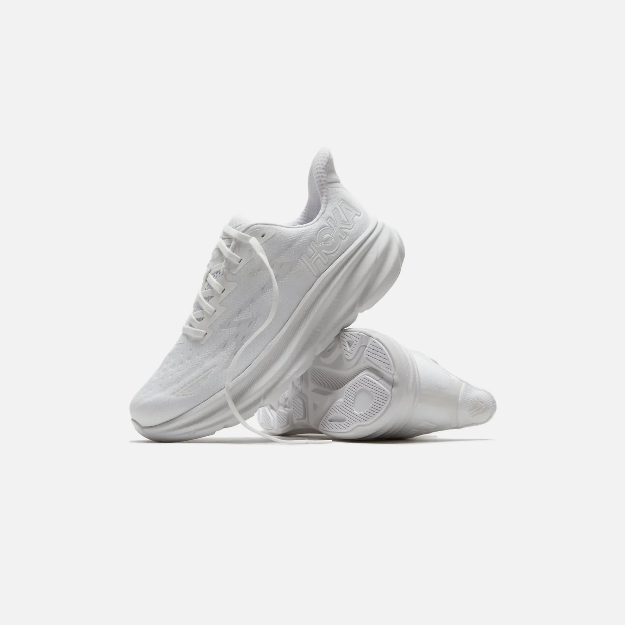 Fashion HOKA Clifton 9 White