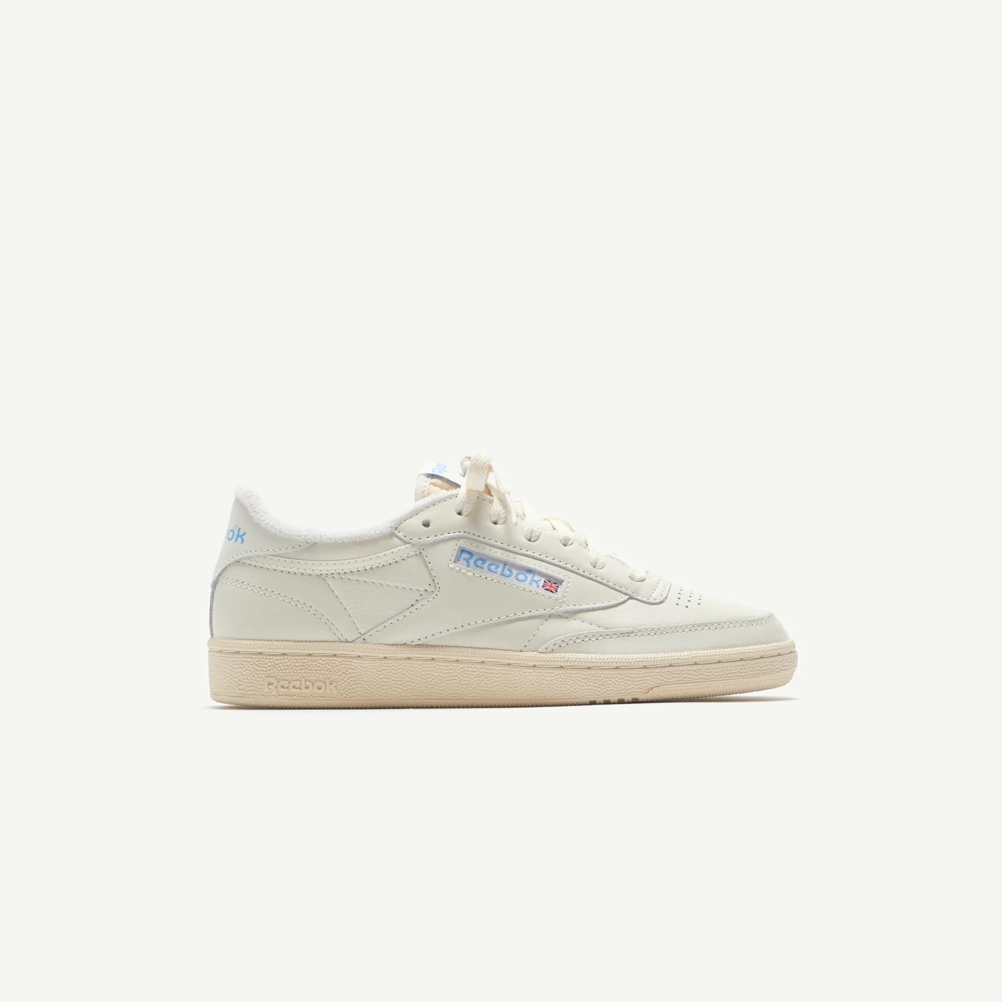 New Reebok Club C 85 Chalk / Alabaster / Sky Blue