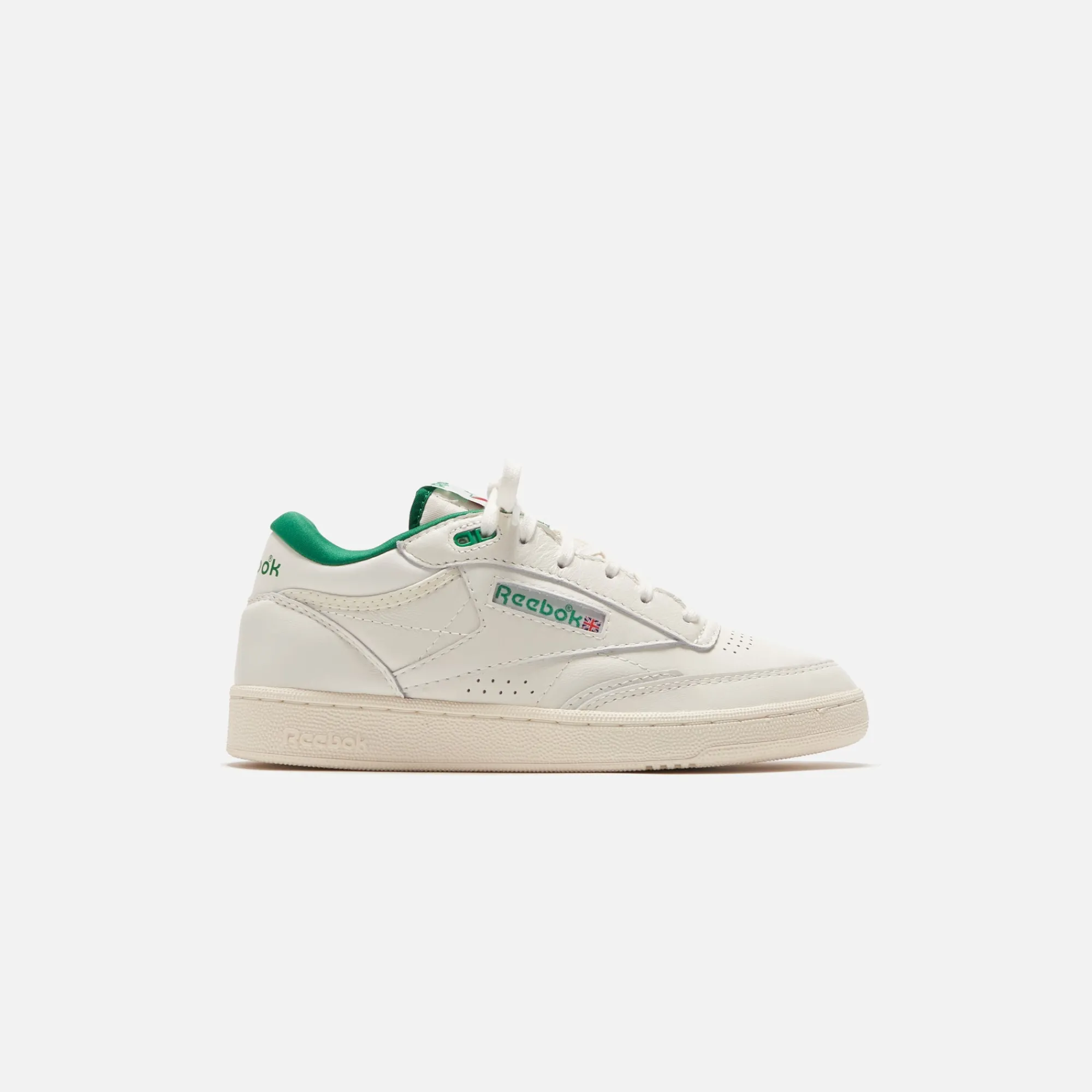 Hot Reebok Club C Mid Ii Vintage Chalk / Glen Green / Classic White