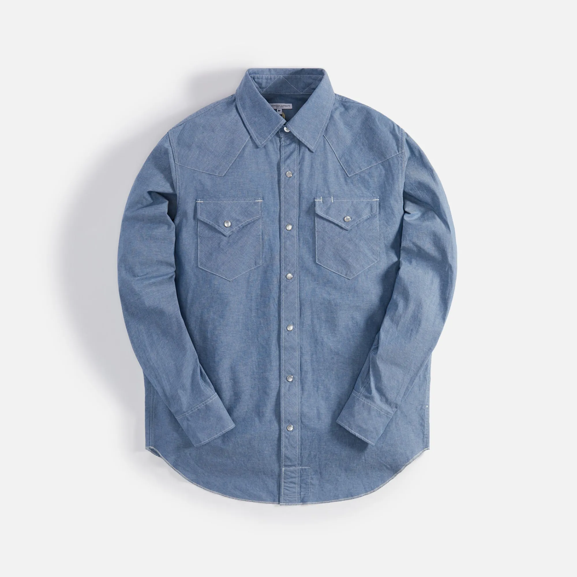 Discount Engineered Garments Combo Western Shirt Light Cotton Chambray