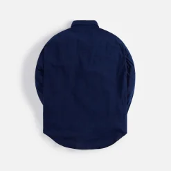 Sale Engineered Garments Combo Western Shirt Navy Cotton Voile