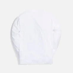 Discount CDG Pocket Comme Des Garcons Play Long Sleeve Hearts Tee Multi / White