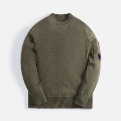 Best CP Company Compact Cotton Knit Olive
