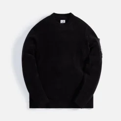 Hot CP Company Compact Cotton Knit Black