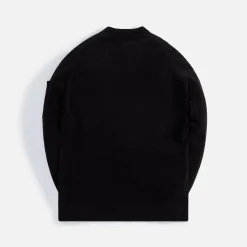 New CP Company Compact Cotton Knit Black