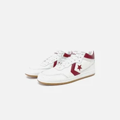 Fashion Converse Cons Fastbreak Pro Leather White / Team Red / White
