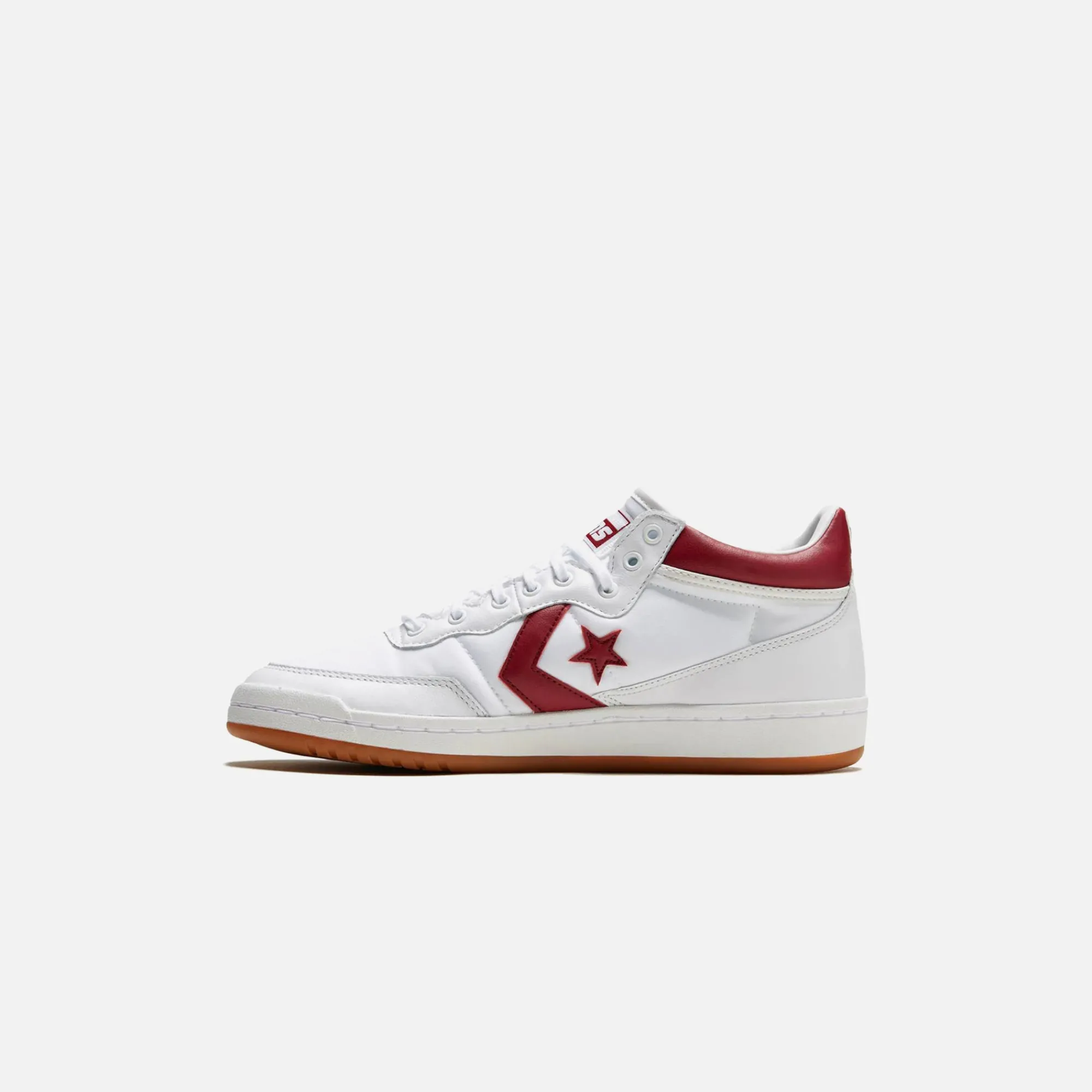 Fashion Converse Cons Fastbreak Pro Leather White / Team Red / White