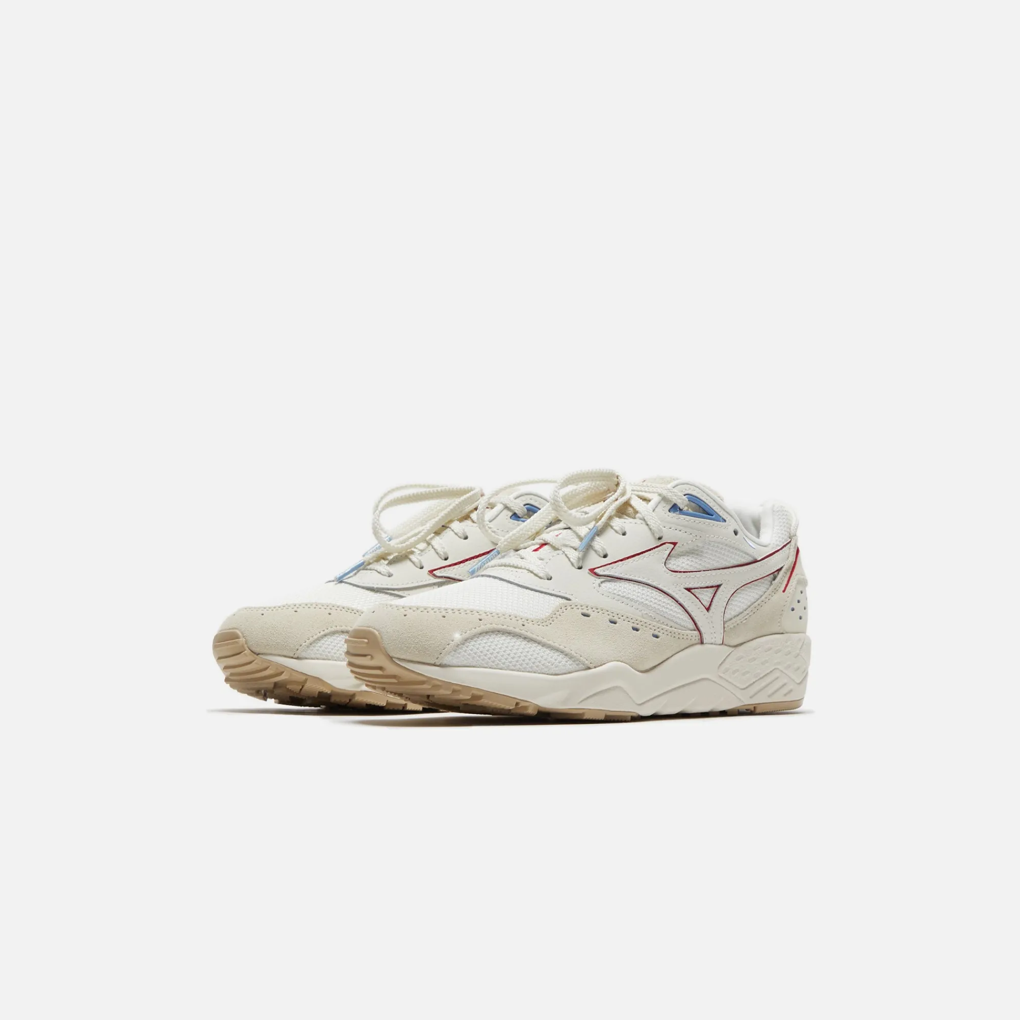 Store Mizuno Contender Snow White / High Risk Red / Pristine