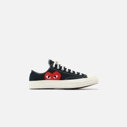 Hot CDG Pocket Converse X Comme Des Garcons Cdg Play Chuck Taylor Low Black