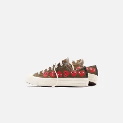 Shop CDG Pocket Converse X Comme Des Garcons Cdg Play Chuck Taylor Low Multi Heart