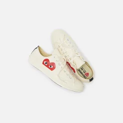 Best Sale CDG Pocket Converse X Comme Des Garcons Cdg Play Chuck Taylor Low Beige