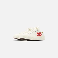 Cheap CDG Pocket Converse X Comme Des Garcons Cdg Play Chuck Taylor Low Beige