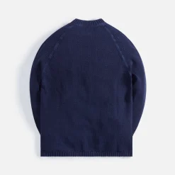 Store CP Company Cotton Crepe Crew Neck Jumper Medieval Blue