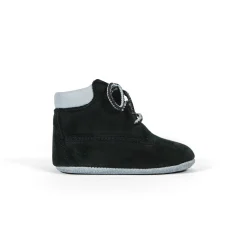 Outlet Timberland Crib Bootie With Hat Black