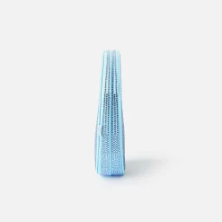 Outlet Coperni Crystal Embellished Mini Swipe Bag Ice Blue
