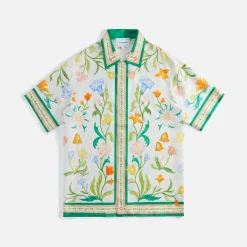 Cheap Casablanca Cuban Collar Shirt L`Arche Fleurie
