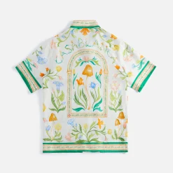 Cheap Casablanca Cuban Collar Shirt L`Arche Fleurie