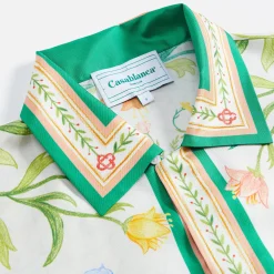 Cheap Casablanca Cuban Collar Shirt L`Arche Fleurie