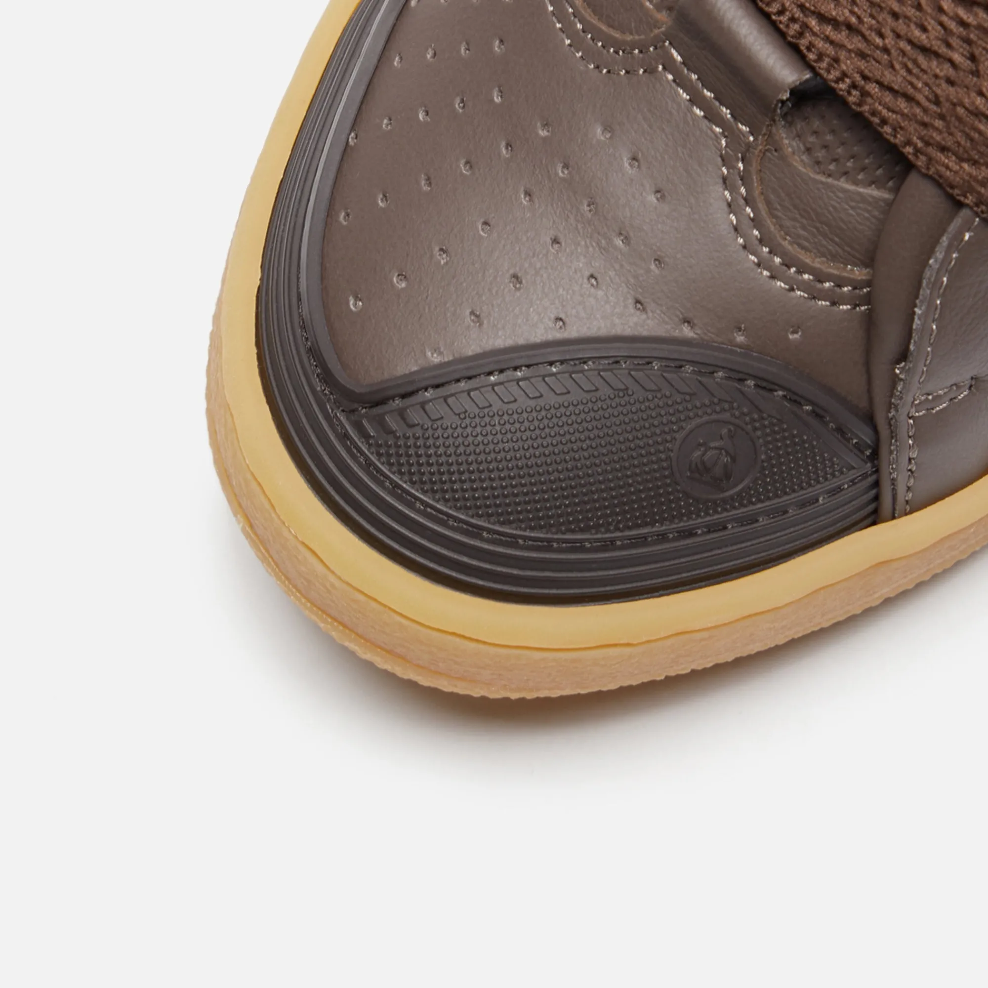 Shop Lanvin Curb Sneakers Ebony