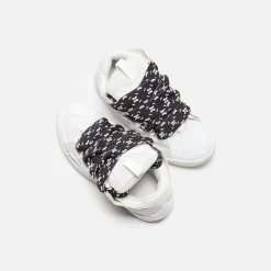 Shop Lanvin Curb Sneakers White