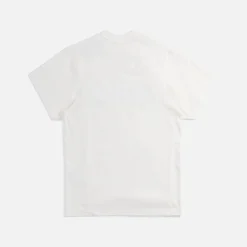 New Moncler Curved Logo Tee White