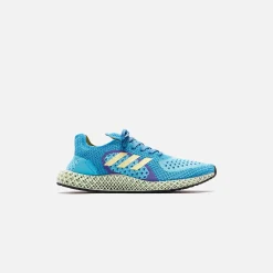 Shop adidas 4D Zx Carbon Aqua / Yellow Tint / Purple