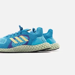 Shop adidas 4D Zx Carbon Aqua / Yellow Tint / Purple