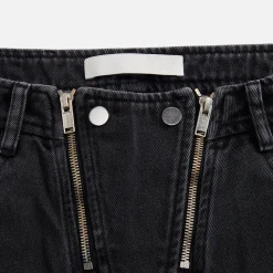 New Dion Lee Darted Denim Pant Black