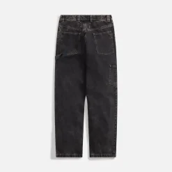 Fashion Margiela Denim Pants 5 Pockets Washed Black