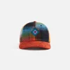 Online by Parra Diamond Block Logo 6 Panel Cap Multi