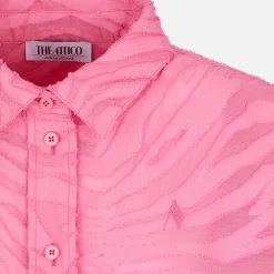 Clearance The Attico Diana Shirt Geranium