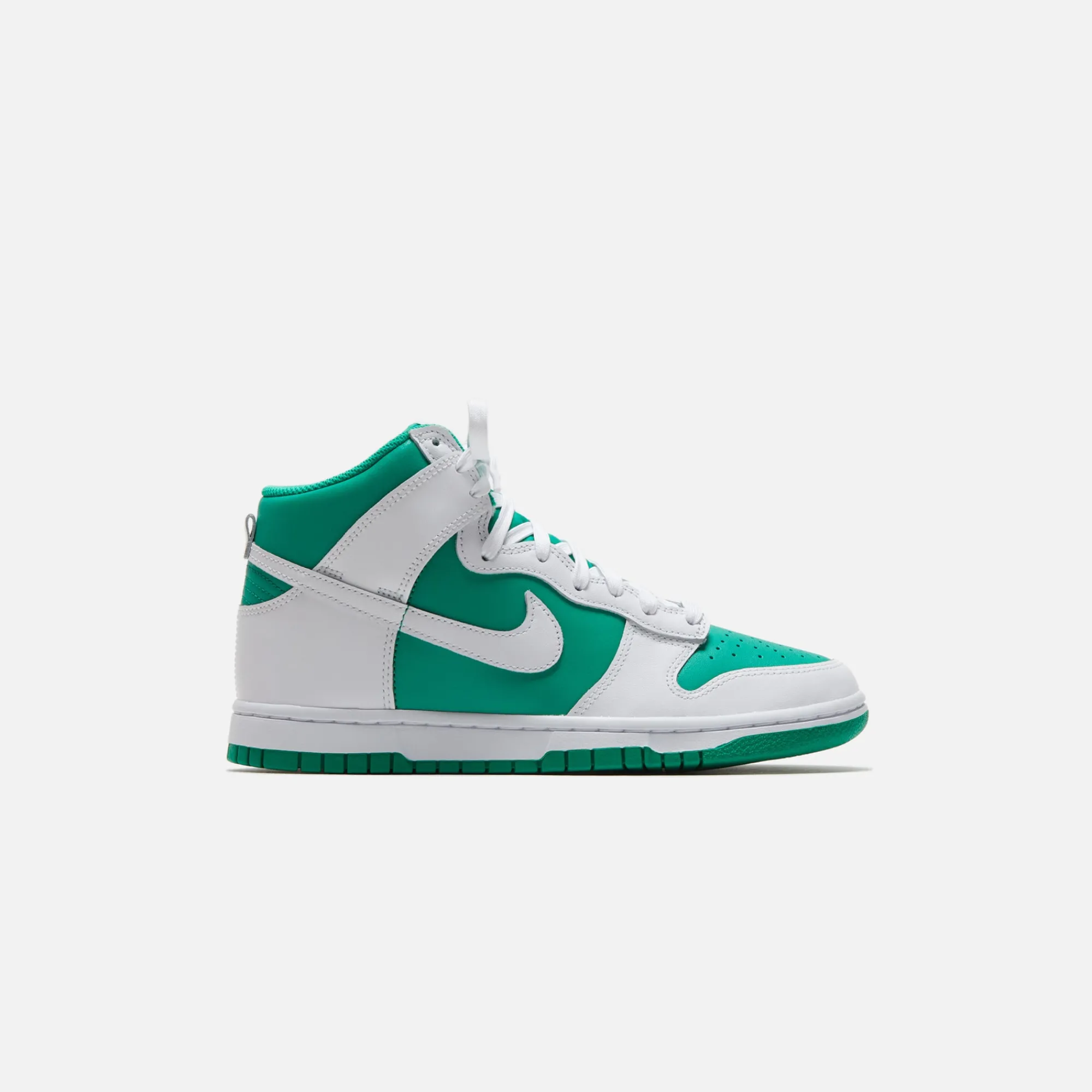New Nike Dunk High Retro Bttys Pine Green / White