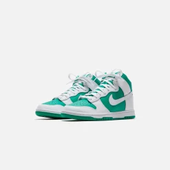 New Nike Dunk High Retro Bttys Pine Green / White