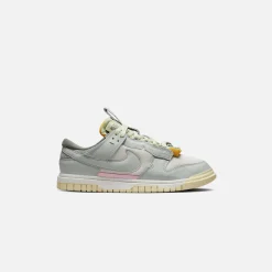 New Nike Dunk Jumbo White / Light Silver / Mint Foam / Pink Foam / Light Smoke Grey