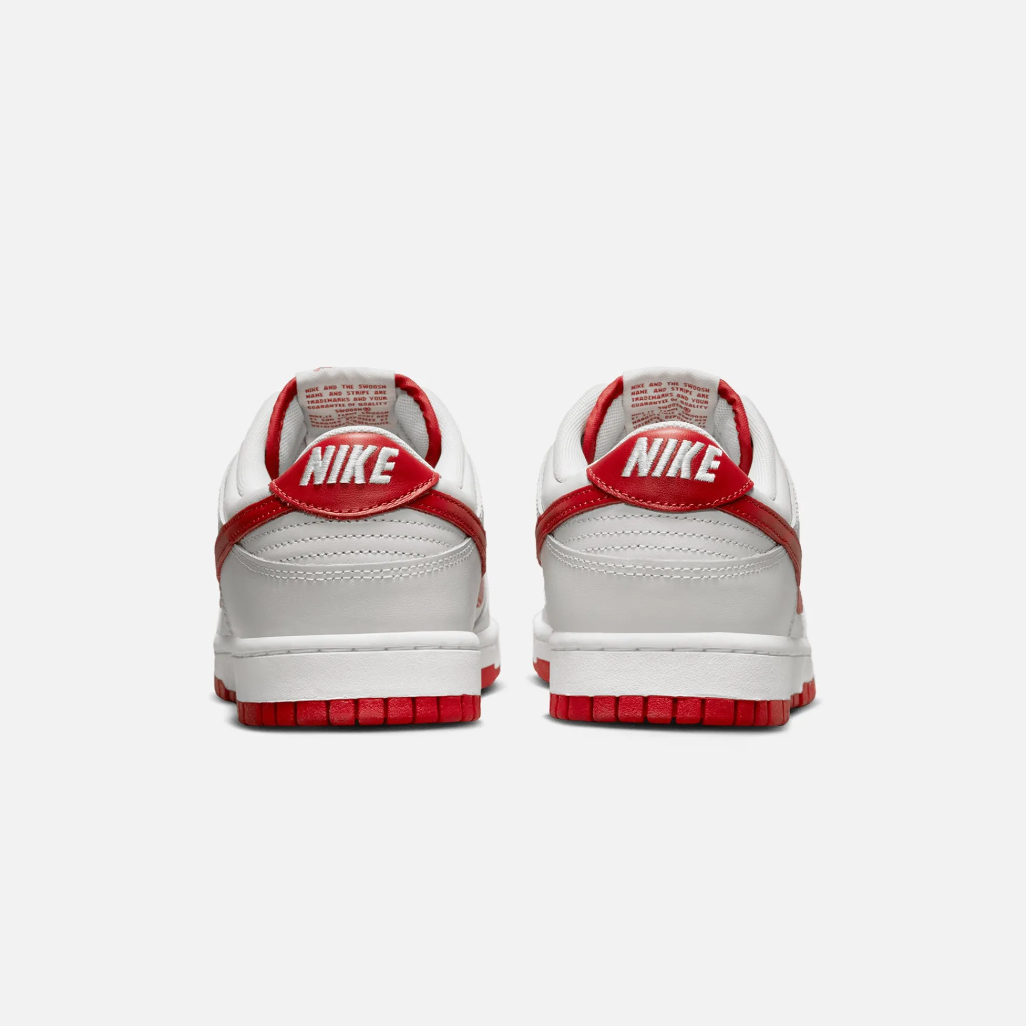 Best Sale Nike Dunk Low Vast Grey / Varsity Red / White